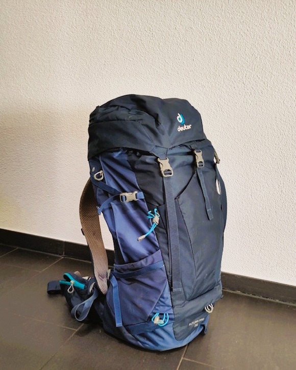 Bild von meinem Rucksack